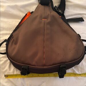 Brown Camera Sling Bag